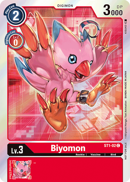 Biyomon [ST1-02] (Event Pack) [Starter Deck: Gaia Red Promos] | Arkham Games and Comics