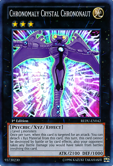 Chronomaly Crystal Chrononaut [REDU-EN042] Super Rare | Arkham Games and Comics