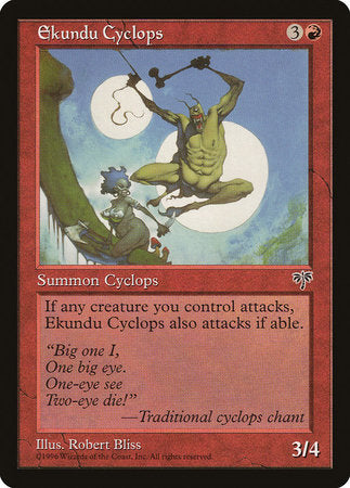 Ekundu Cyclops [Mirage] | Arkham Games and Comics