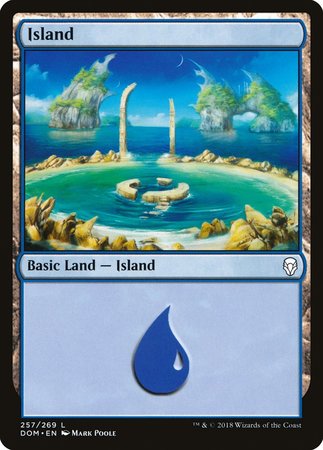 Island (257) [Dominaria] | Arkham Games and Comics