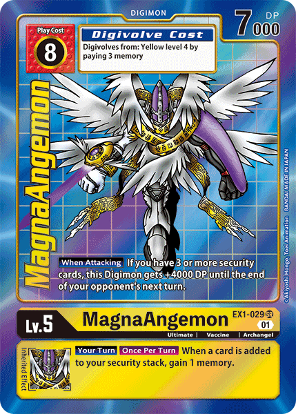 MagnaAngemon [EX1-029] (Alternate Art) [Classic Collection] | Arkham Games and Comics