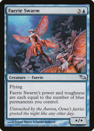 Faerie Swarm [Shadowmoor] | Arkham Games and Comics