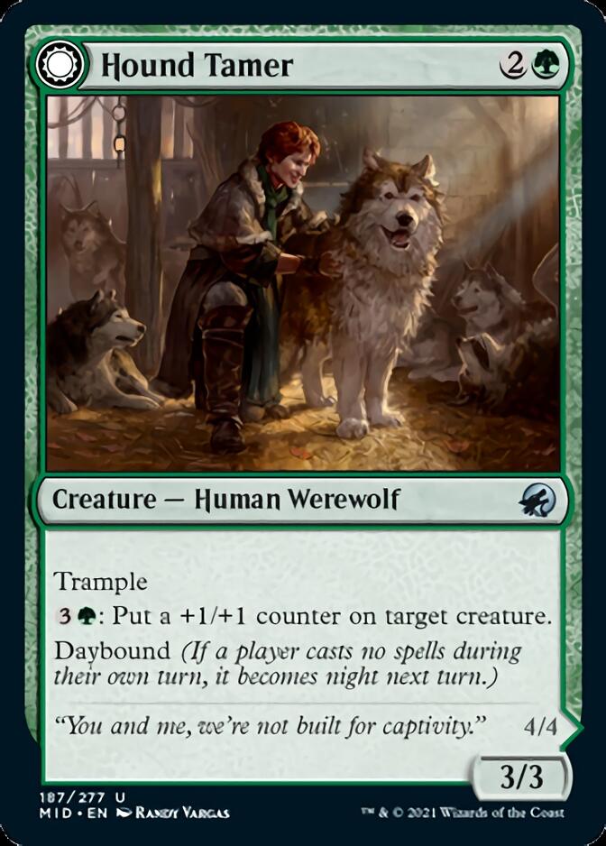 Hound Tamer // Untamed Pup [Innistrad: Midnight Hunt] | Arkham Games and Comics