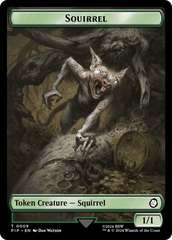 Junk // Squirrel Double-Sided Token [Fallout Tokens] | Arkham Games and Comics