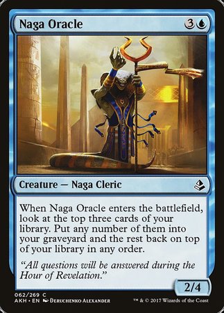 Naga Oracle [Amonkhet] | Arkham Games and Comics