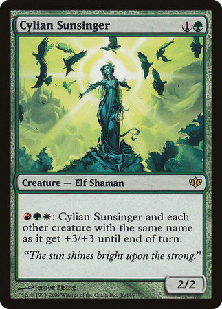 Cylian Sunsinger [Conflux] | Arkham Games and Comics