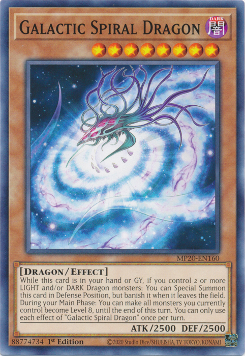 Galactic Spiral Dragon [MP20-EN160] Common | Arkham Games and Comics