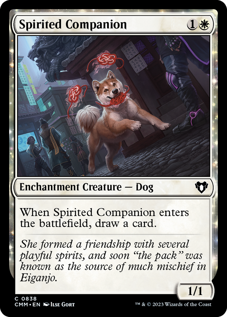 Spirited Companion [Commander Masters] | Arkham Games and Comics