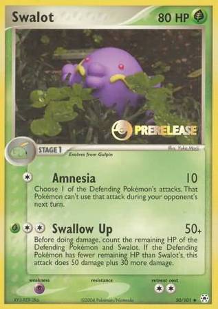 Swalot (50/101) (Prerelease Promo) [Nintendo: Black Star Promos] | Arkham Games and Comics