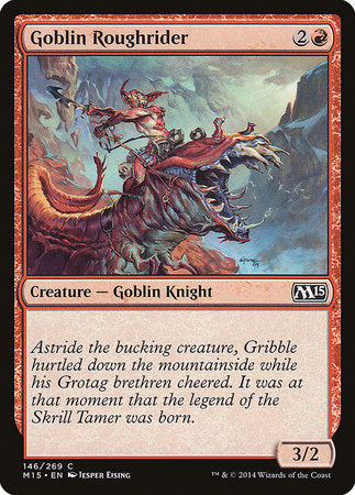 Goblin Roughrider [Magic 2015] | Arkham Games and Comics