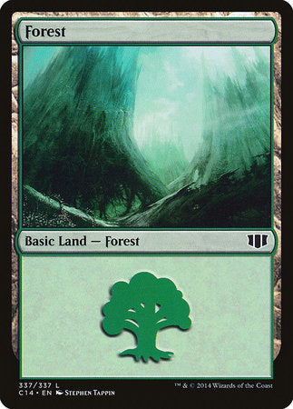 Forest (337) [Commander 2014] | Arkham Games and Comics