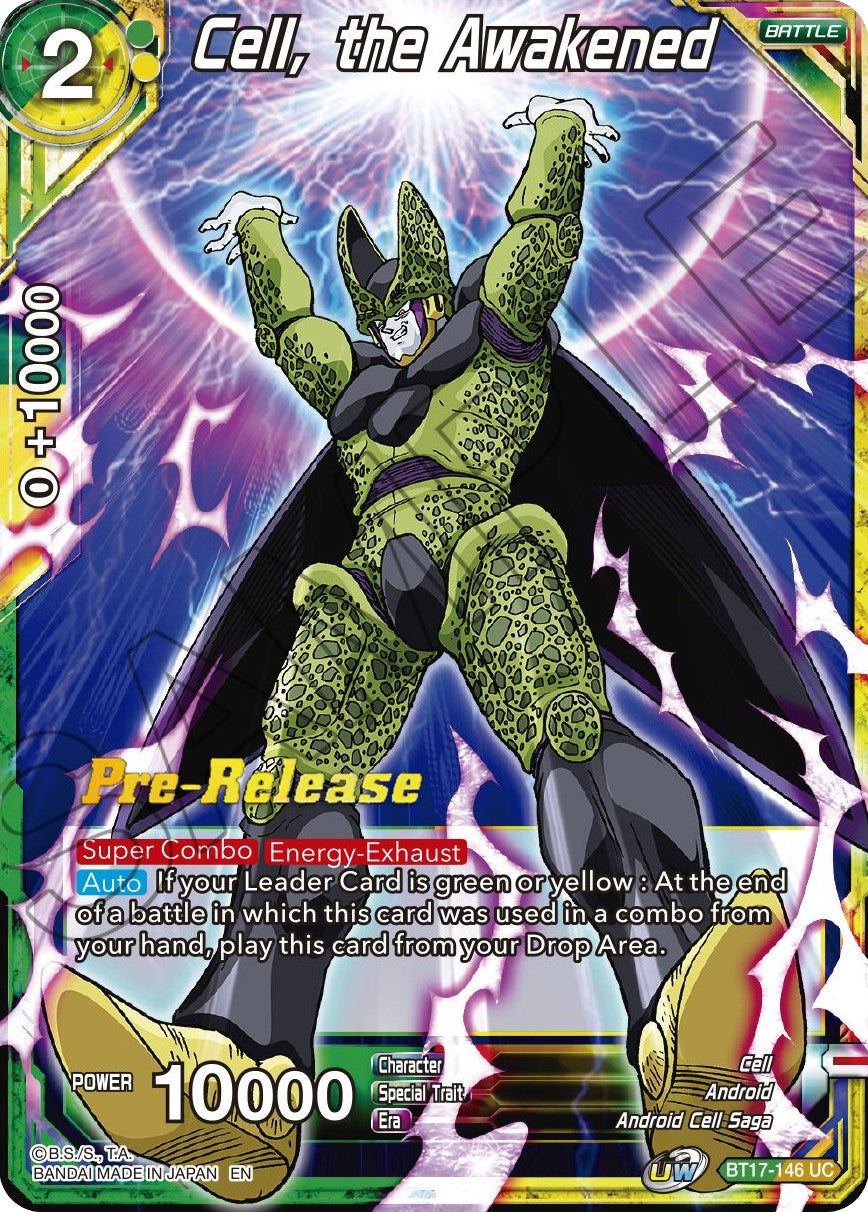 Cell, the Awakened (BT17-146) [Ultimate Squad Prerelease Promos] | Arkham Games and Comics