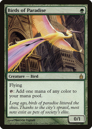 Birds of Paradise [Ravnica: City of Guilds] | Arkham Games and Comics