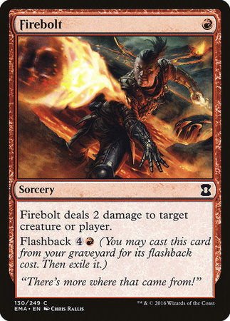 Firebolt [Eternal Masters] | Arkham Games and Comics