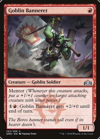 Goblin Banneret [Guilds of Ravnica] | Arkham Games and Comics