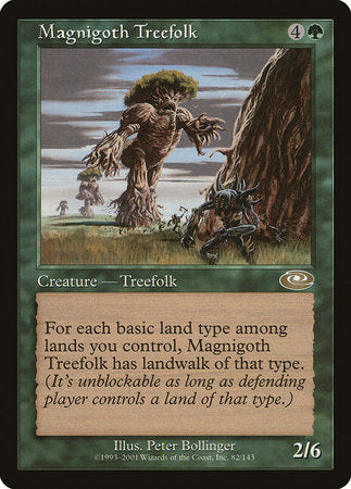 Magnigoth Treefolk [Planeshift] | Arkham Games and Comics