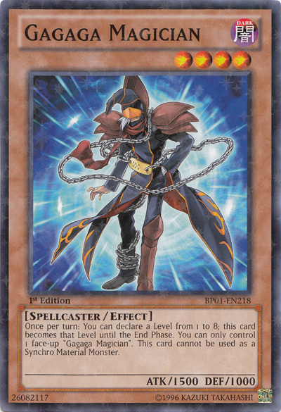 Gagaga Magician [BP01-EN218] Starfoil Rare | Arkham Games and Comics