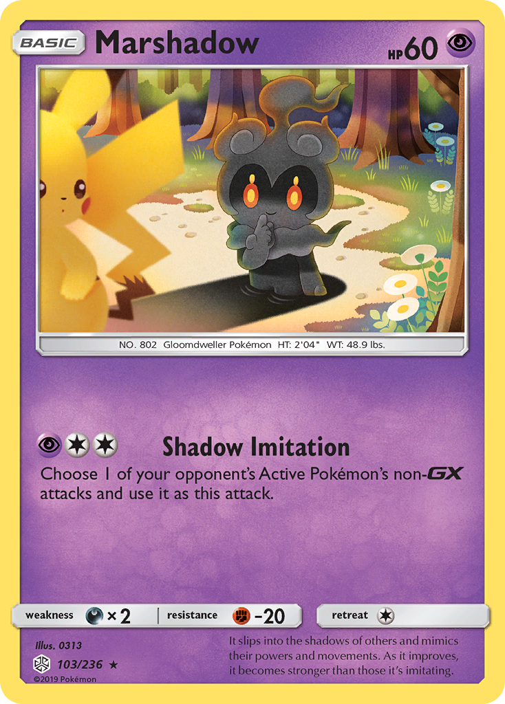 Marshadow (103/236) [Sun & Moon: Cosmic Eclipse] | Arkham Games and Comics