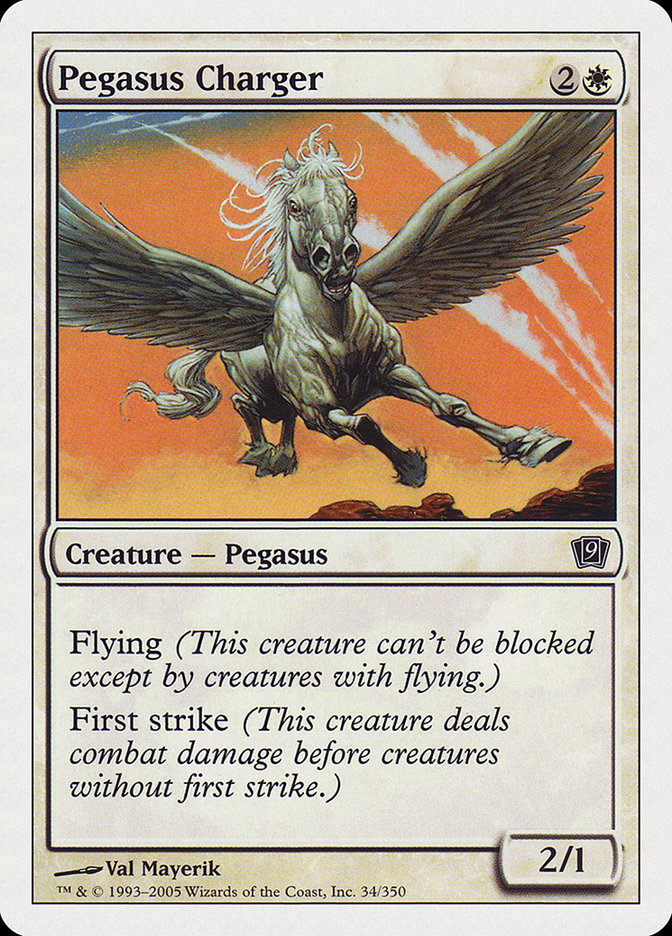 Pegasus Charger [Ninth Edition] | Arkham Games and Comics