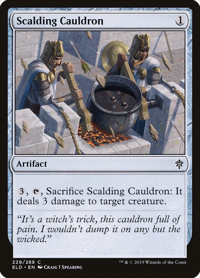 Scalding Cauldron [Throne of Eldraine] | Arkham Games and Comics