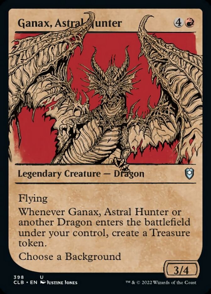 Ganax, Astral Hunter (Showcase) [Commander Legends: Battle for Baldur's Gate] | Arkham Games and Comics