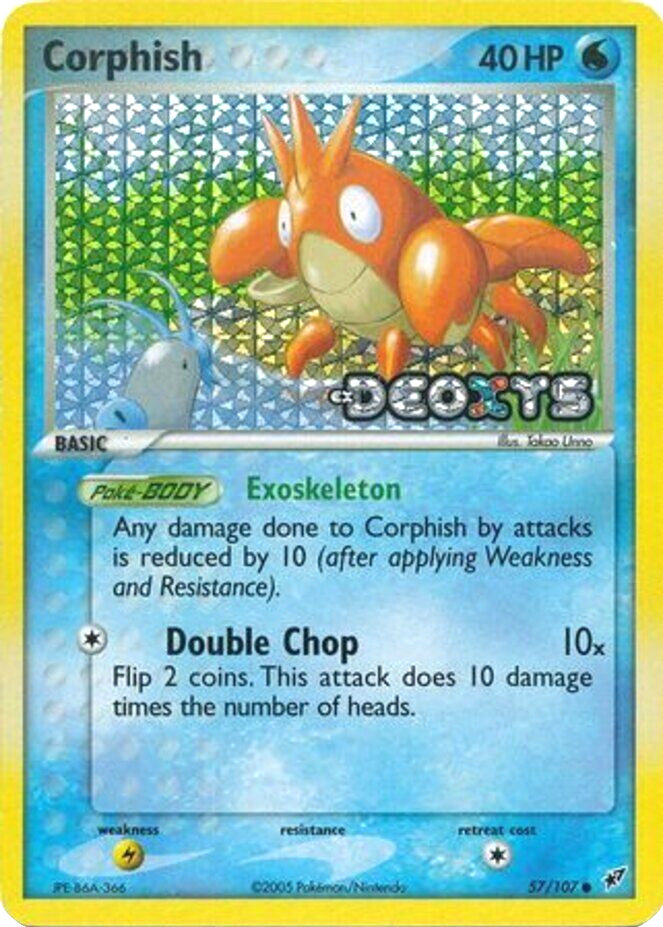Corphish (57/107) (Stamped) [EX: Deoxys] | Arkham Games and Comics
