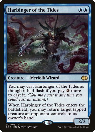 Harbinger of the Tides [Duel Decks: Merfolk vs. Goblins] | Arkham Games and Comics