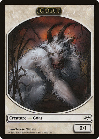 Goat Token [Eventide Tokens] | Arkham Games and Comics