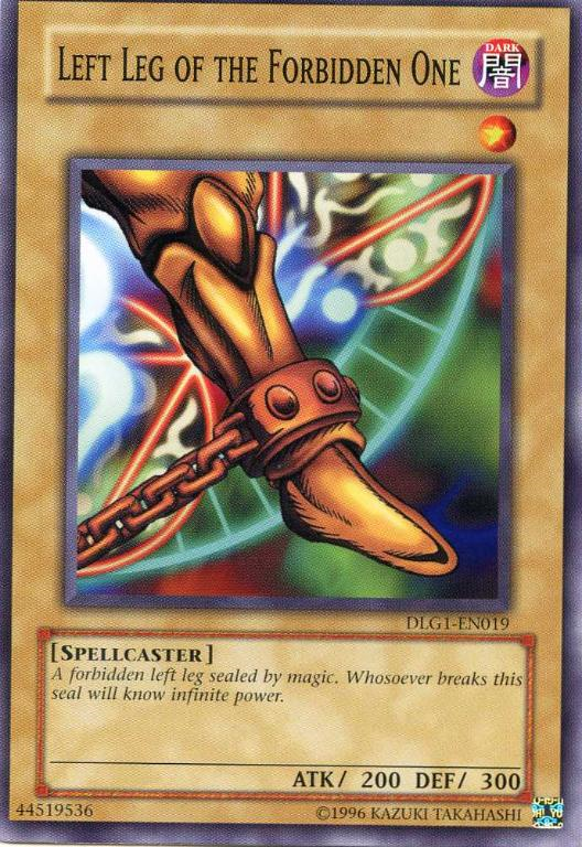 Left Leg of the Forbidden One [DLG1-EN019] Common | Arkham Games and Comics