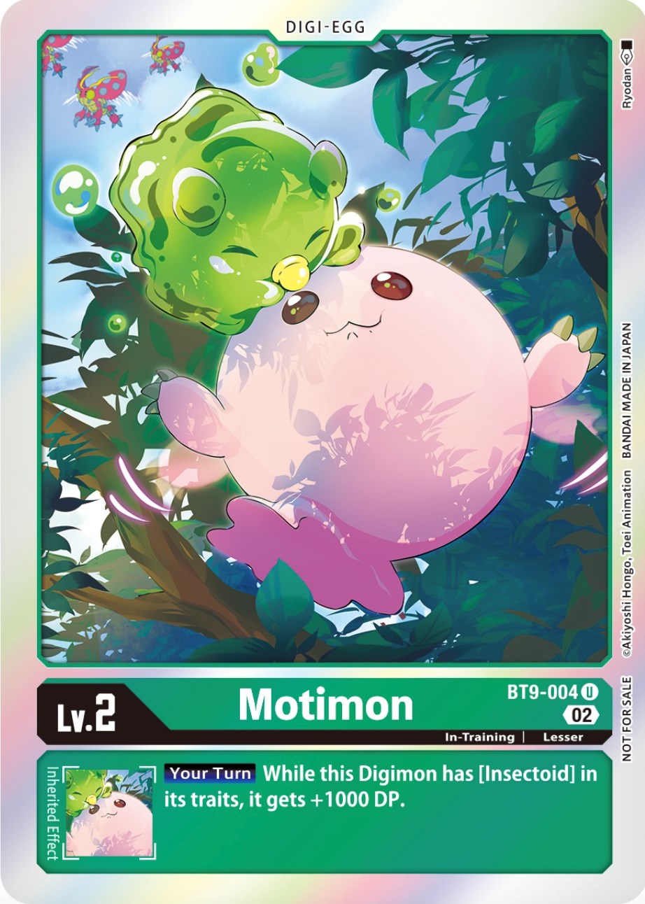 Motimon [BT9-004] (Official Tournament Pack Vol.8) [X Record Promos] | Arkham Games and Comics