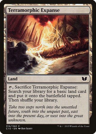 Terramorphic Expanse [Commander 2015] | Arkham Games and Comics