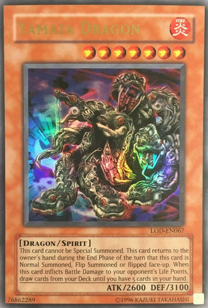 Yamata Dragon [LOD-EN067] Ultra Rare | Arkham Games and Comics