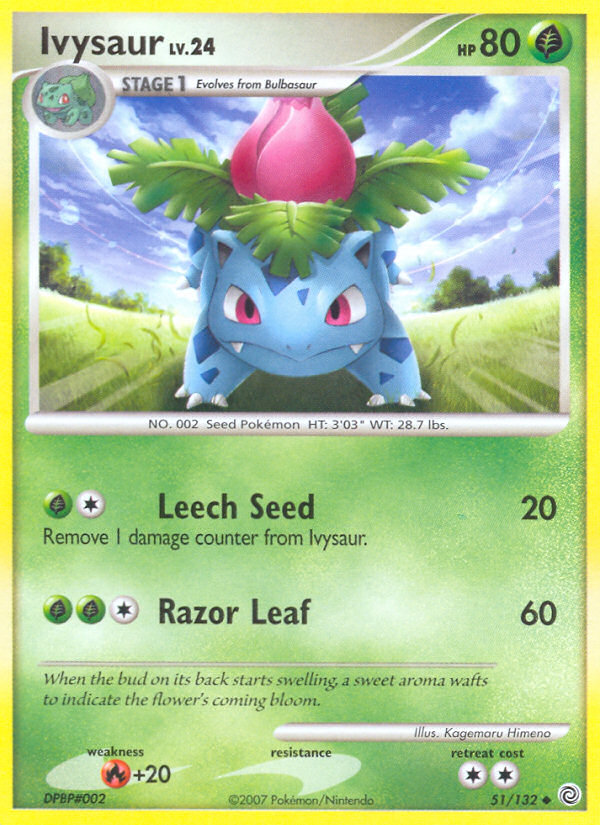 Ivysaur (51/132) [Diamond & Pearl: Secret Wonders] | Arkham Games and Comics