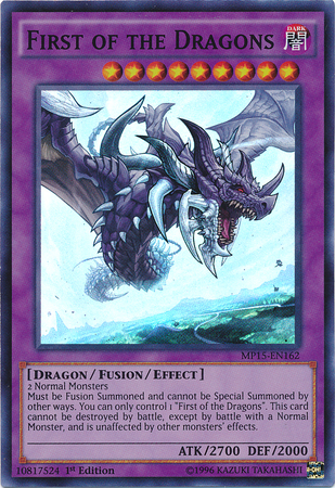 First of the Dragons [MP15-EN162] Super Rare | Arkham Games and Comics