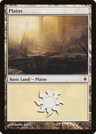 Plains (167) [New Phyrexia] | Arkham Games and Comics