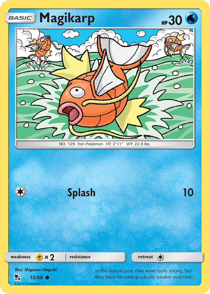 Magikarp (15/68) [Sun & Moon: Hidden Fates] | Arkham Games and Comics