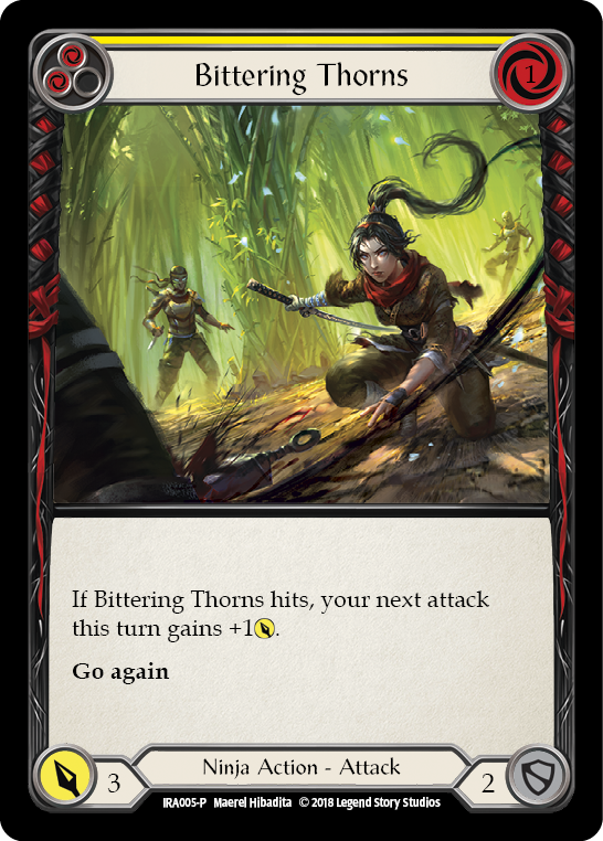 Bittering Thorns [IRA005-P] (Ira Welcome Deck)  1st Edition Normal | Arkham Games and Comics