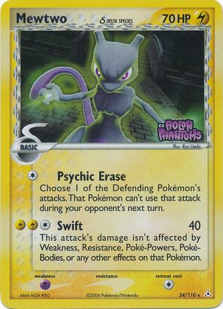 Mewtwo (24/110) (Delta Species) (Stamped) [EX: Holon Phantoms] | Arkham Games and Comics