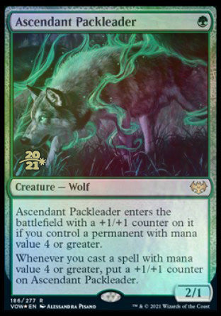 Ascendant Packleader [Innistrad: Crimson Vow Prerelease Promos] | Arkham Games and Comics