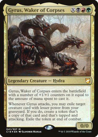 Gyrus, Waker of Corpses [Commander 2018] | Arkham Games and Comics