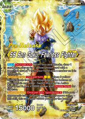 Son Goku // SS Son Goku, Fearless Fighter (BT17-081) [Ultimate Squad Prerelease Promos] | Arkham Games and Comics