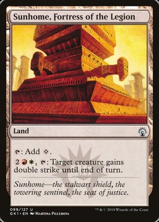 Sunhome, Fortress of the Legion [GRN Guild Kit] | Arkham Games and Comics