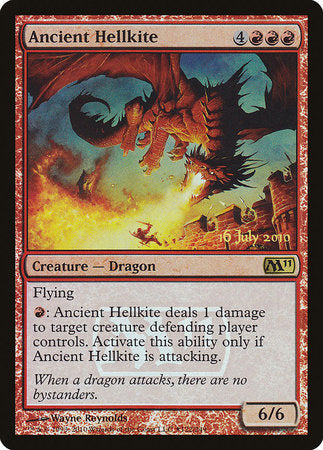 Ancient Hellkite [Magic 2011 Promos] | Arkham Games and Comics