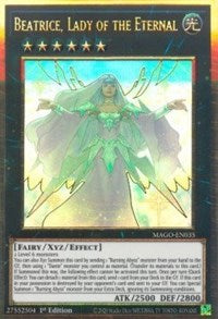 Beatrice, Lady of the Eternal [MAGO-EN035] Gold Rare | Arkham Games and Comics