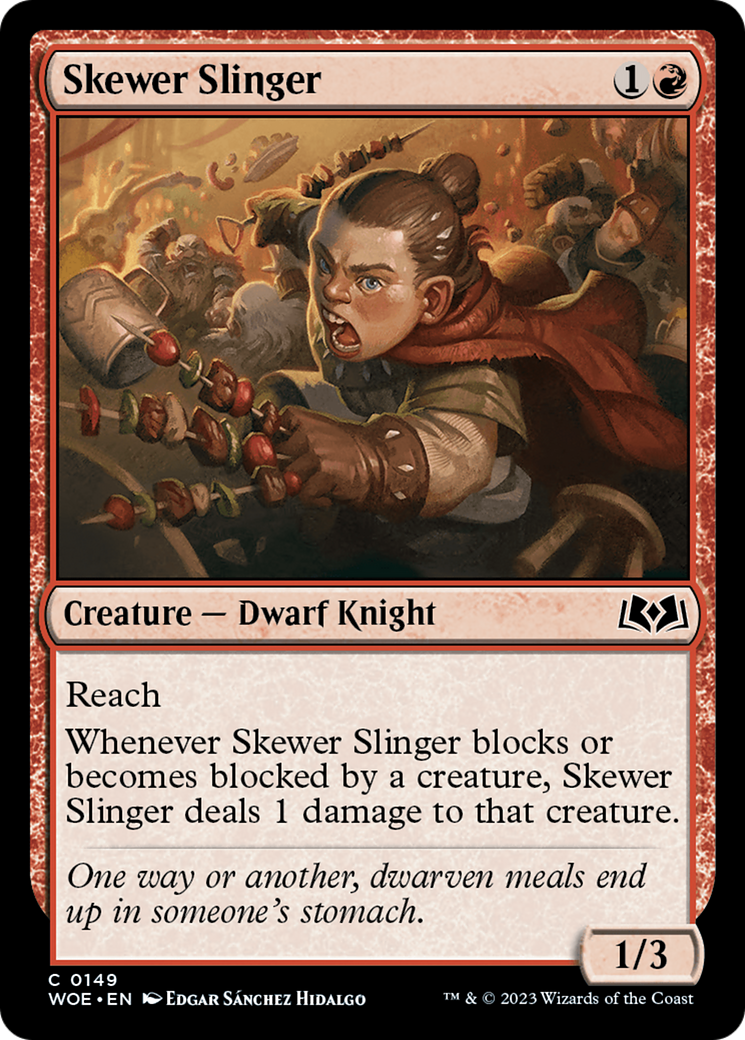 Skewer Slinger [Wilds of Eldraine] | Arkham Games and Comics