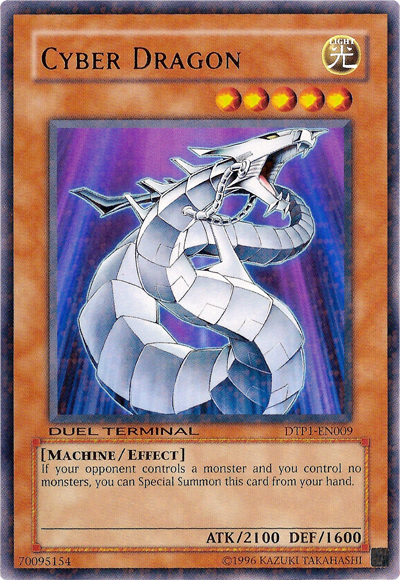 Cyber Dragon [DTP1-EN009] Rare | Arkham Games and Comics