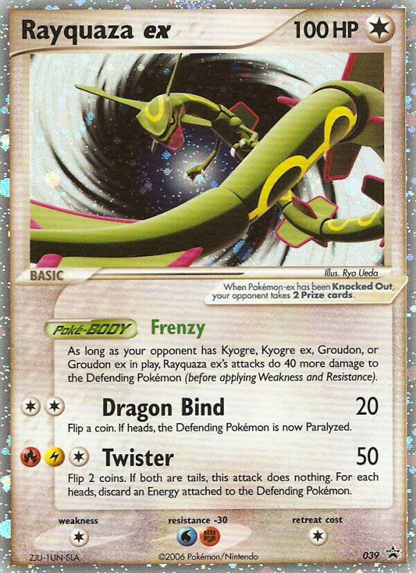 Rayquaza ex (039) [Nintendo: Black Star Promos] | Arkham Games and Comics