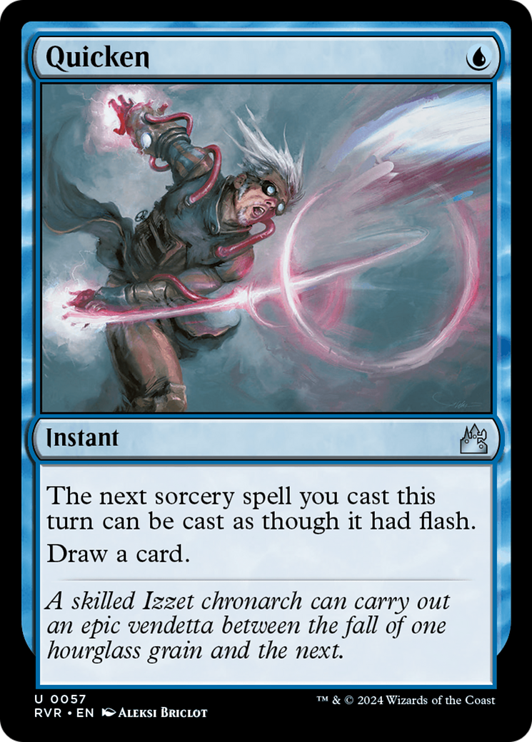 Quicken [Ravnica Remastered] | Arkham Games and Comics