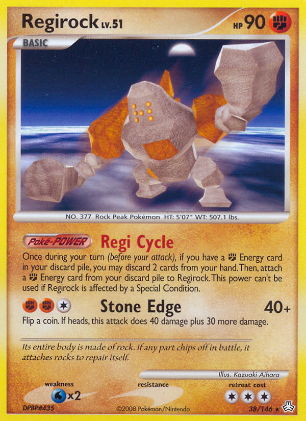 Regirock (38/146) [Diamond & Pearl: Legends Awakened] | Arkham Games and Comics