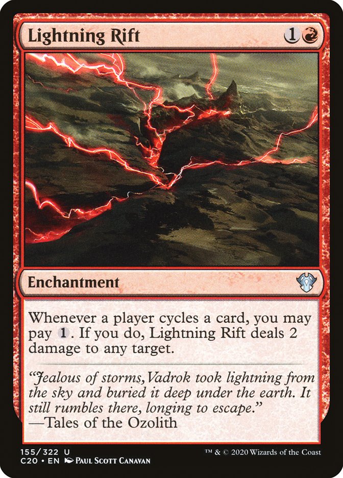Lightning Rift [Commander 2020] | Arkham Games and Comics
